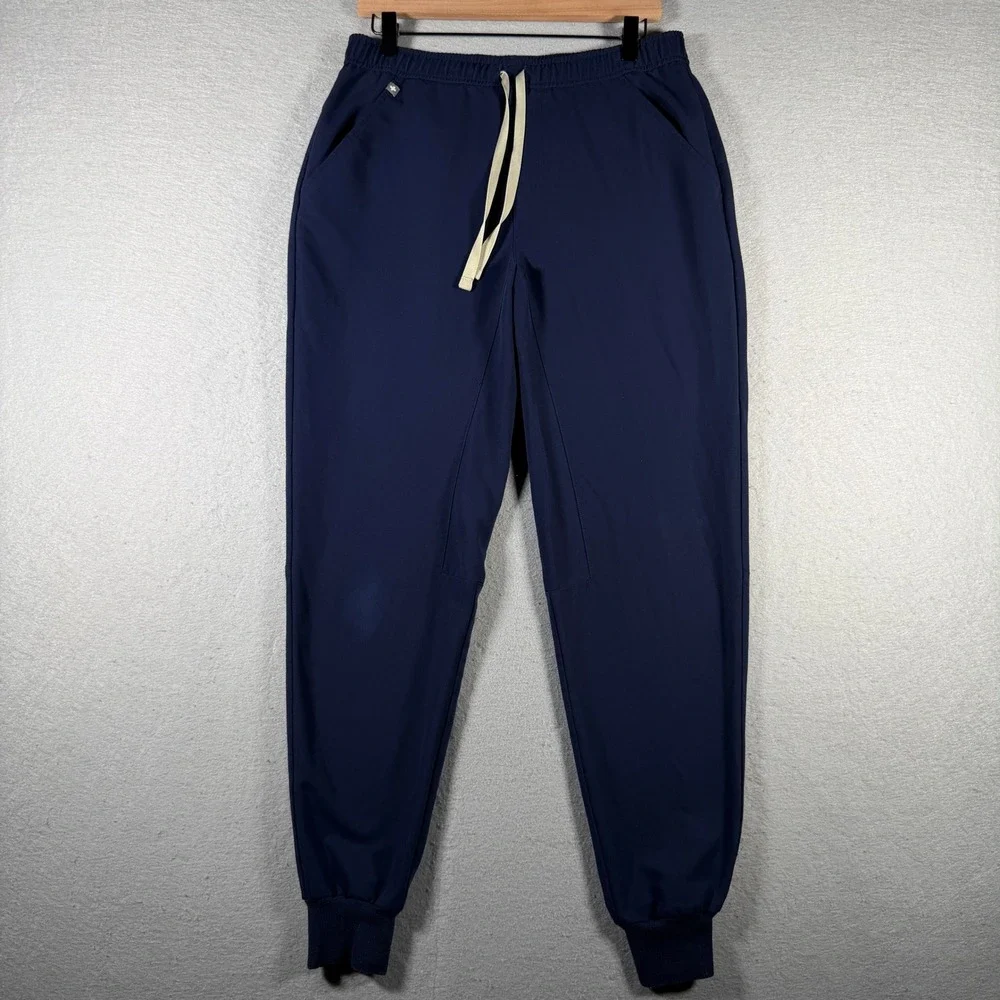 FIGS Technical Collection Navy Blue Jogger Scrub Pants Mens Medium 31x30
